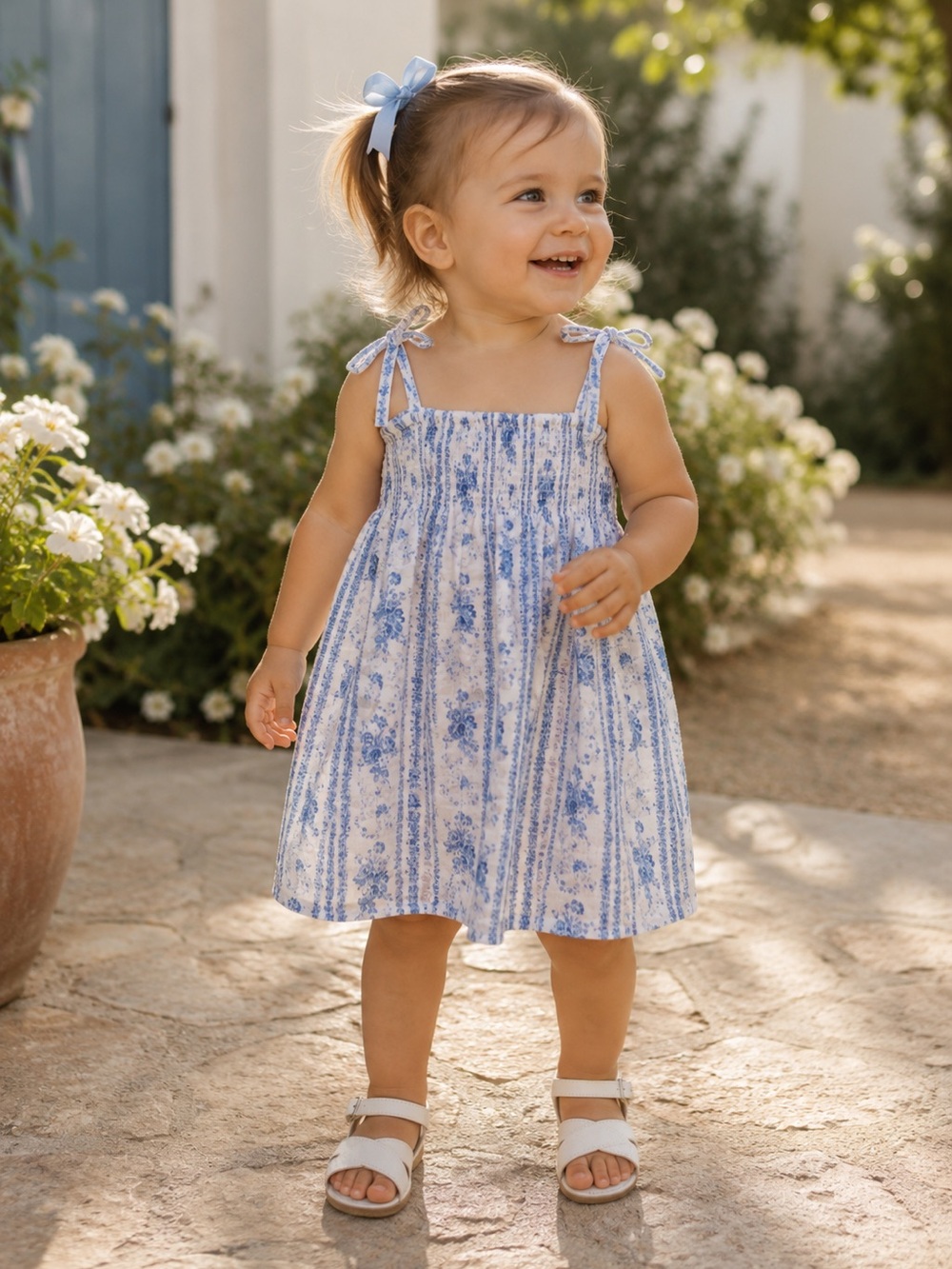 Polo Ralph Lauren Blue Floral Nightgown